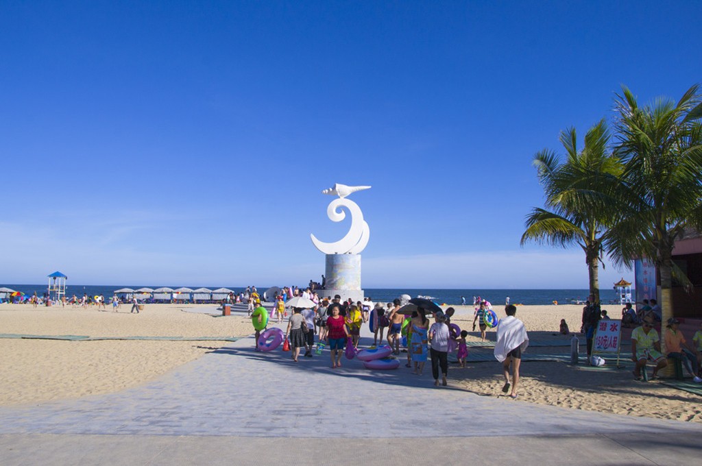 阳江闸坡大角湾海边之旅